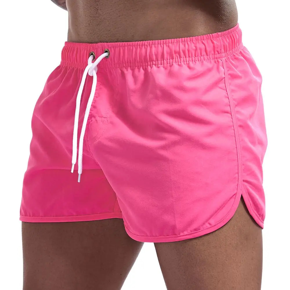 Shorts courts de bain confortables pour hommes style plage élégant