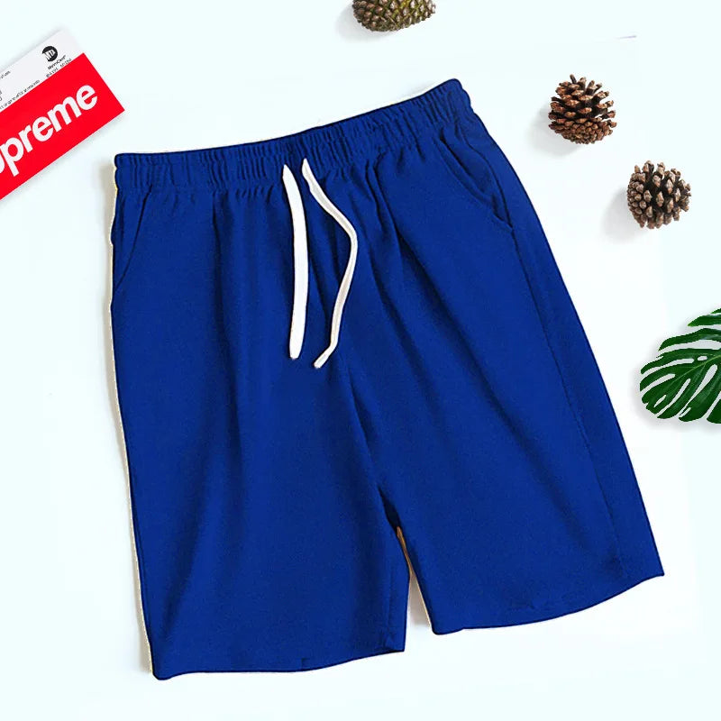 Short de sport à taille élastique et séchage rapide avec maille pour homme