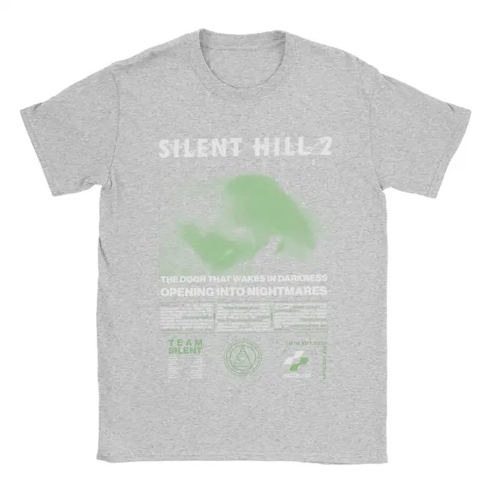 T-shirt en coton à imprimé tête de pyramide Silent Hill 2 pour homme