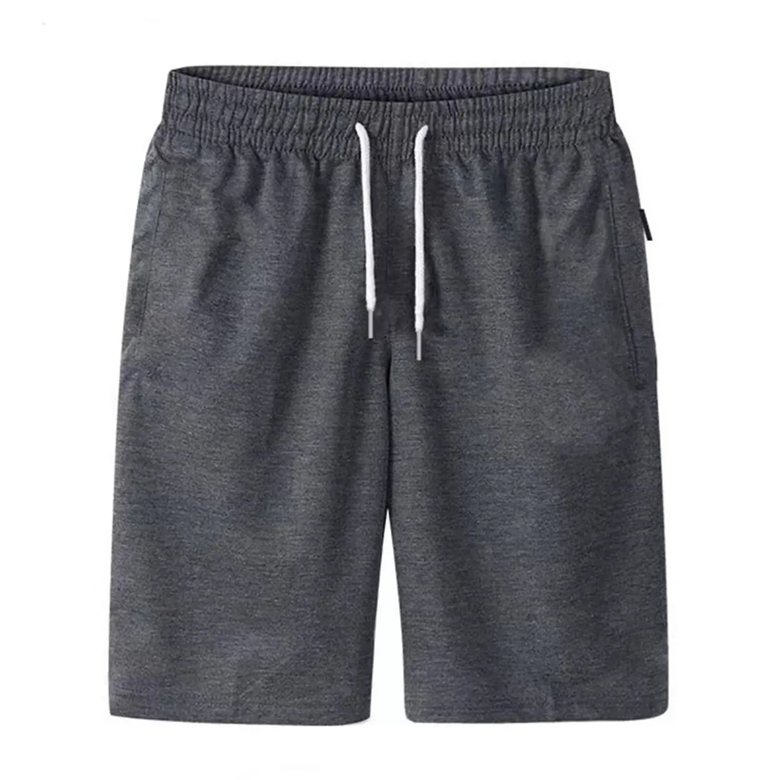 Short de sport ample et solide avec poche zippée et cordon de serrage