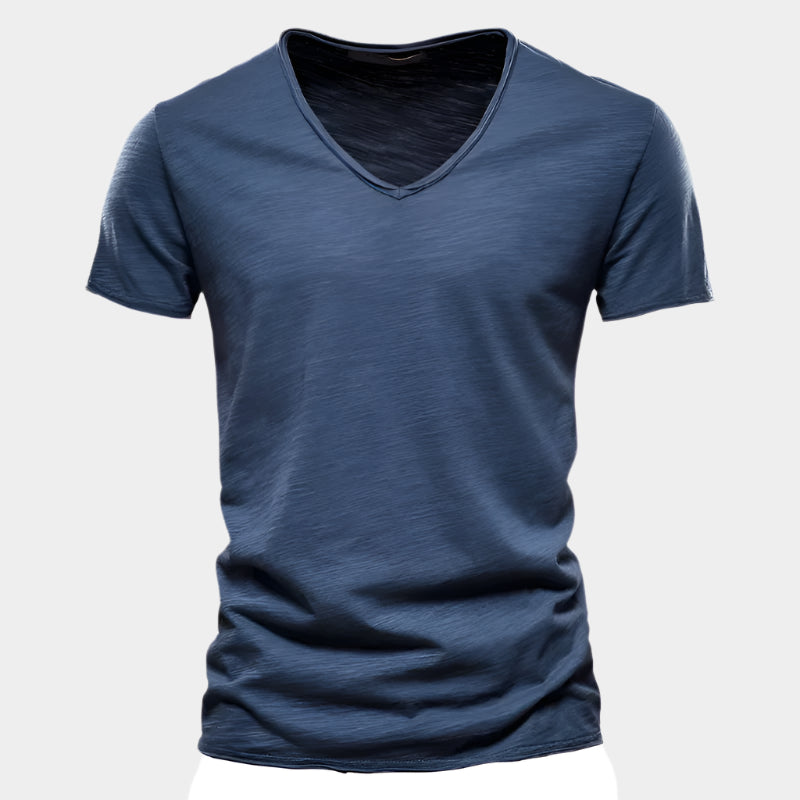 Chemise d'été en coton pour homme – Légère, respirante et confortable