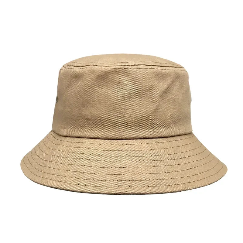 Chapeaux bobs en coton avec mentonnière et protection solaire – Coupe standard