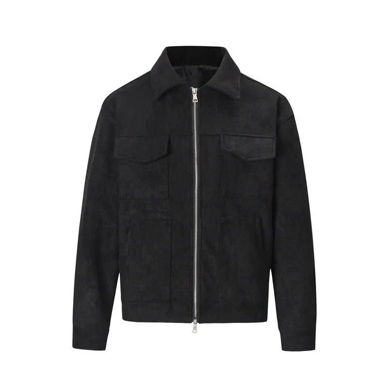 Veste Simili Cuir pour Homme – Style Motard Chic et Confortable