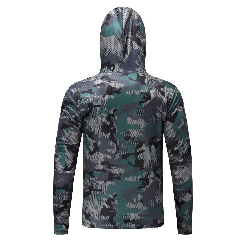 Coupe-vent léger au design camouflage pour homme - coupe confortable