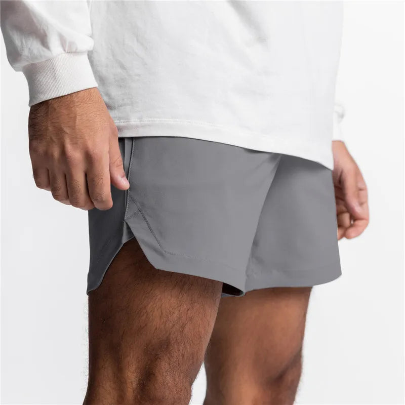 Short de sport à séchage rapide pour homme - Fitness et course à pied