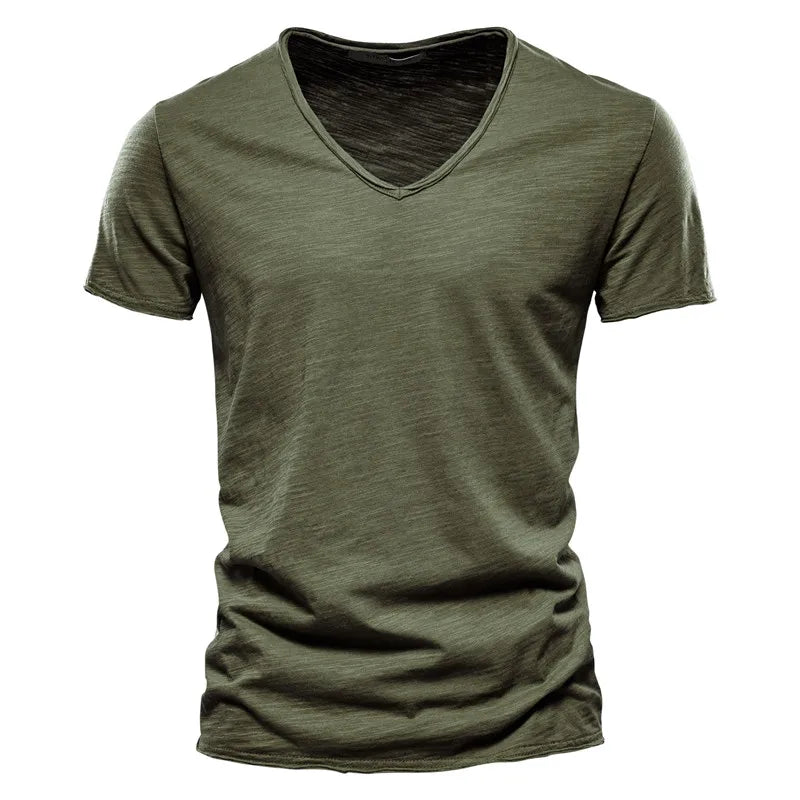 T-shirt classique en coton pour homme – Style intemporel au quotidien