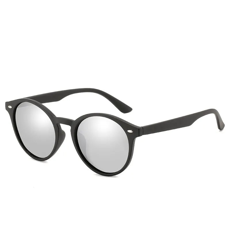 Lunettes de soleil polarisées rondes classiques vintage pour hommes
