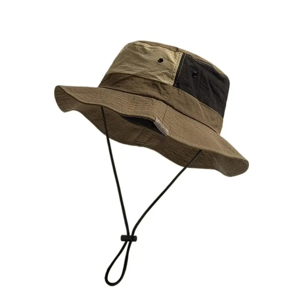 Chapeaux bob à large bord et séchage rapide avec protection solaire pour homme