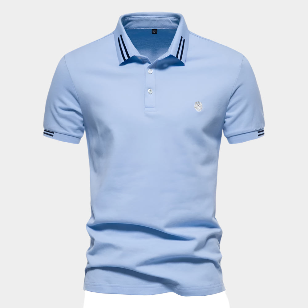 Polo décontracté pour homme – Coton doux, coupe intemporelle