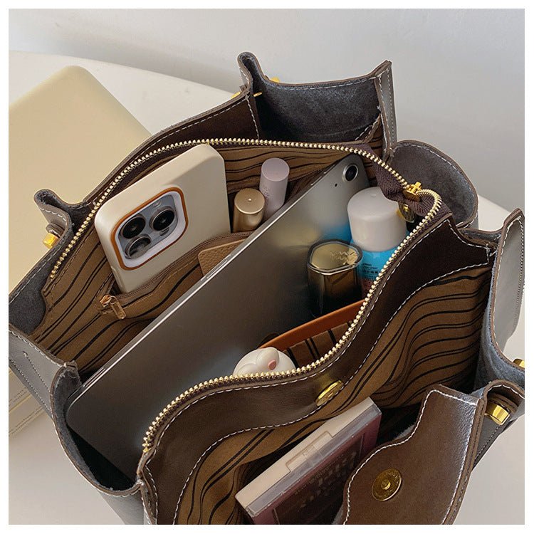 Sac cabas en similicuir – Fait main et durable 4