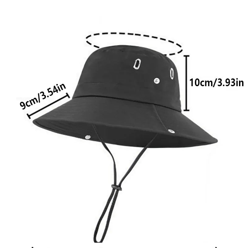 Chapeaux bob anti-UV avec rabat pour le cou – Activités de plein air pour hommes