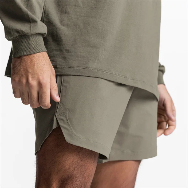 Short de sport à séchage rapide pour homme - Fitness et course à pied