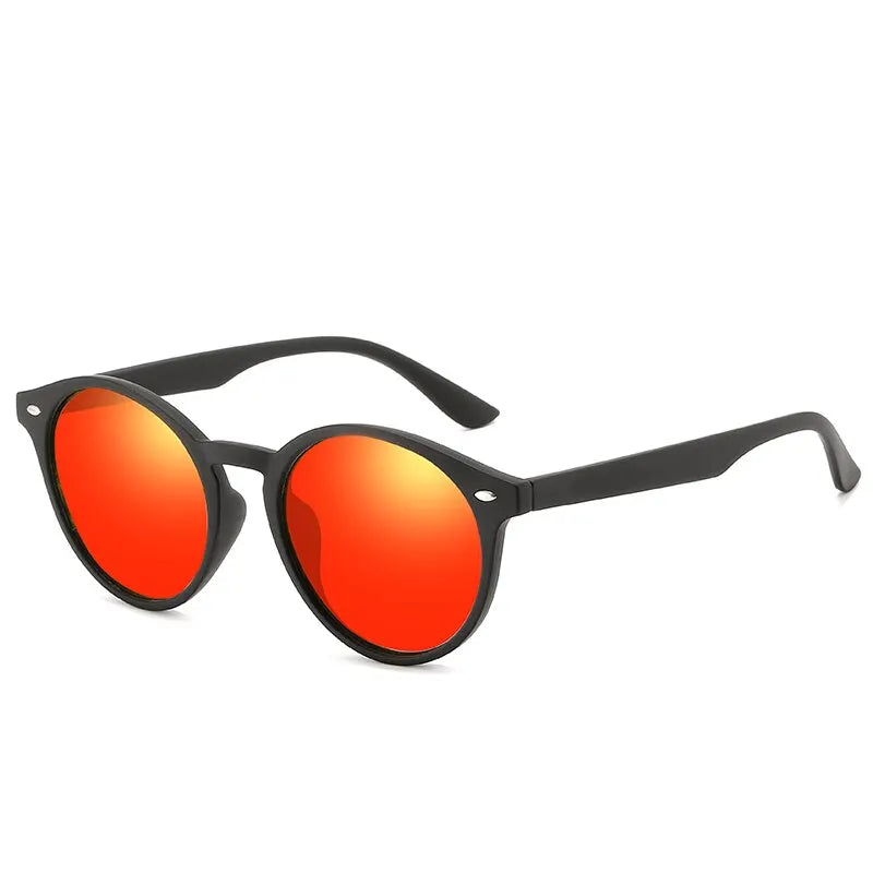 Lunettes de soleil polarisées rondes classiques vintage pour hommes