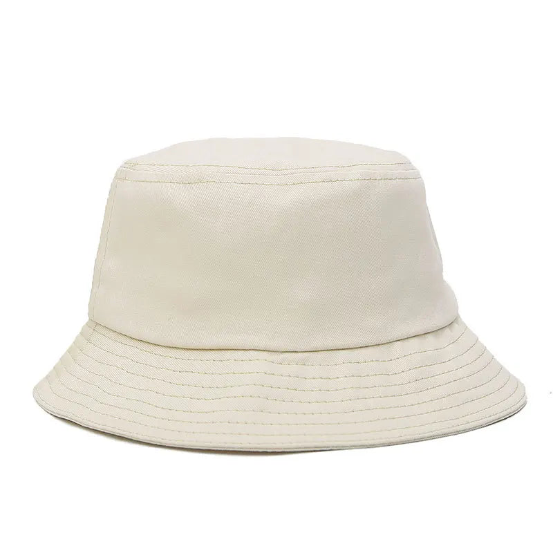 Chapeaux bob en coton uni – Casquette d'extérieur style panama pour homme