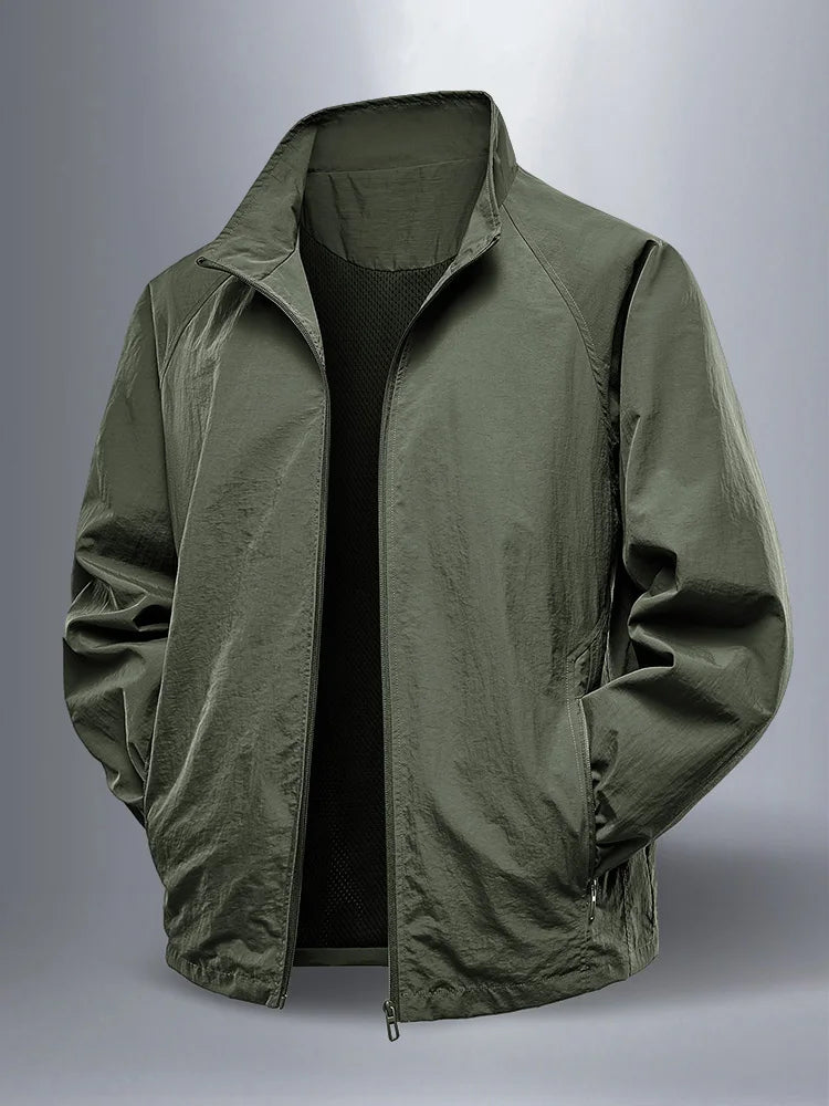 Veste coupe-vent élégante pour l'été – Couche légère et élégante pour homme