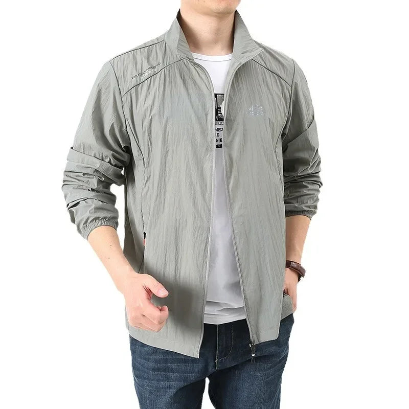 Coupe-vent léger et respirant au design moderne pour homme