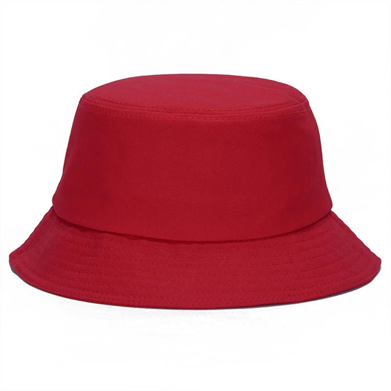 Chapeaux bob en coton uni – Casquette d'extérieur style panama pour homme