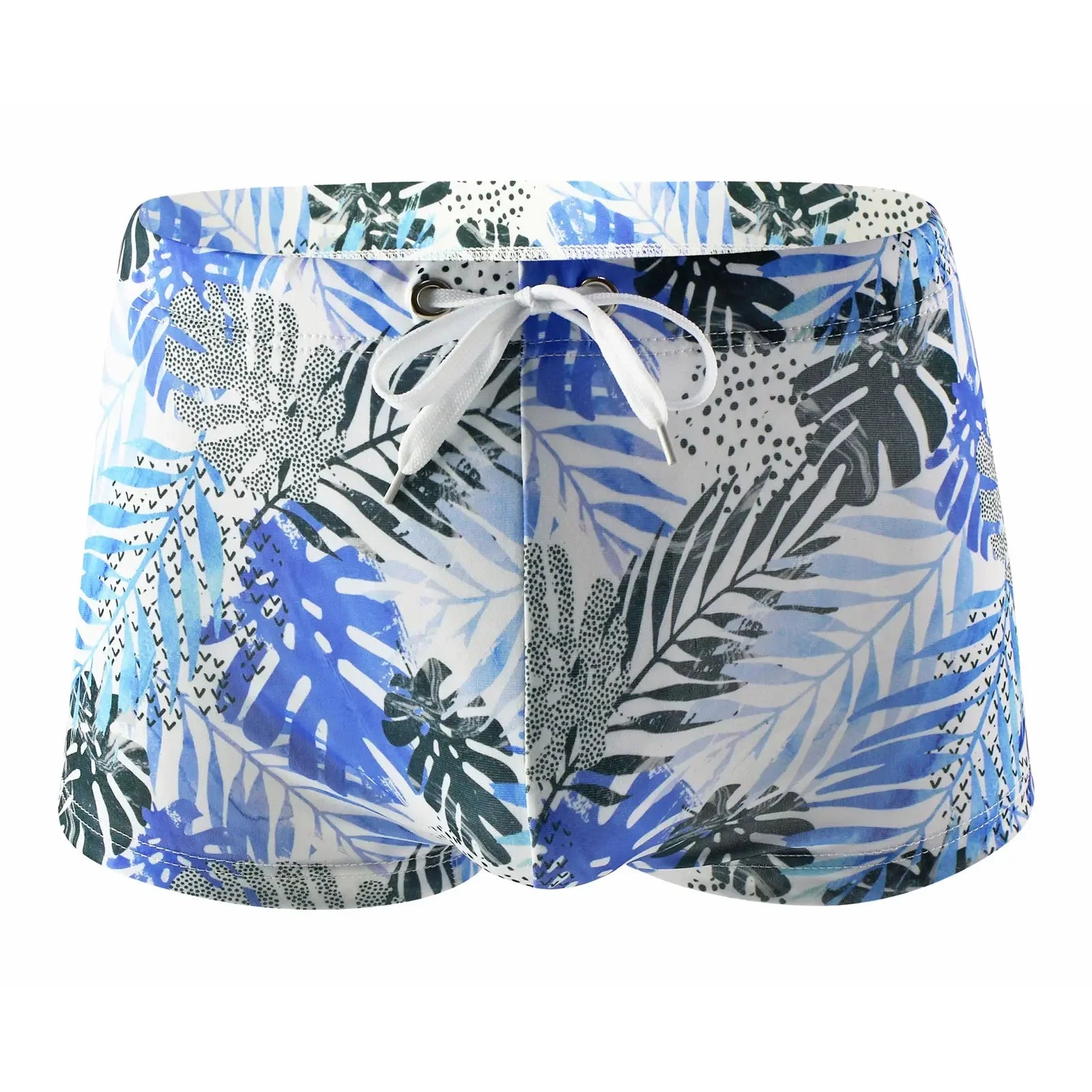 Short courts de bain taille basse pour homme, maillot de bain ajusté