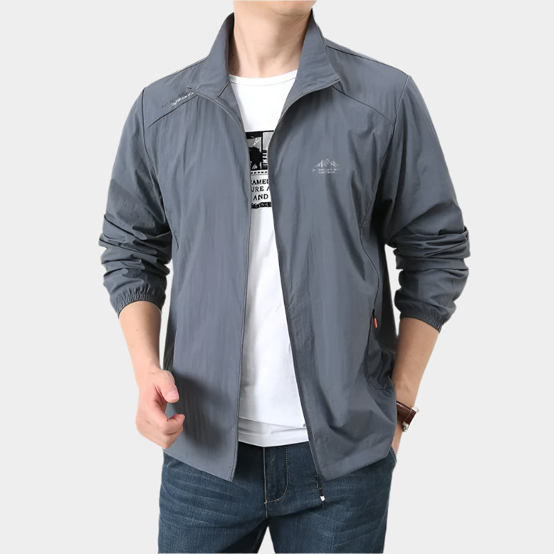 Coupe-vent léger et respirant au design moderne pour homme