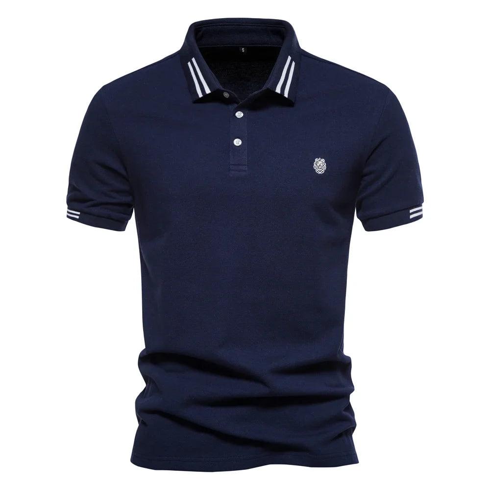 Polo décontracté pour homme – Coton doux, coupe intemporelle