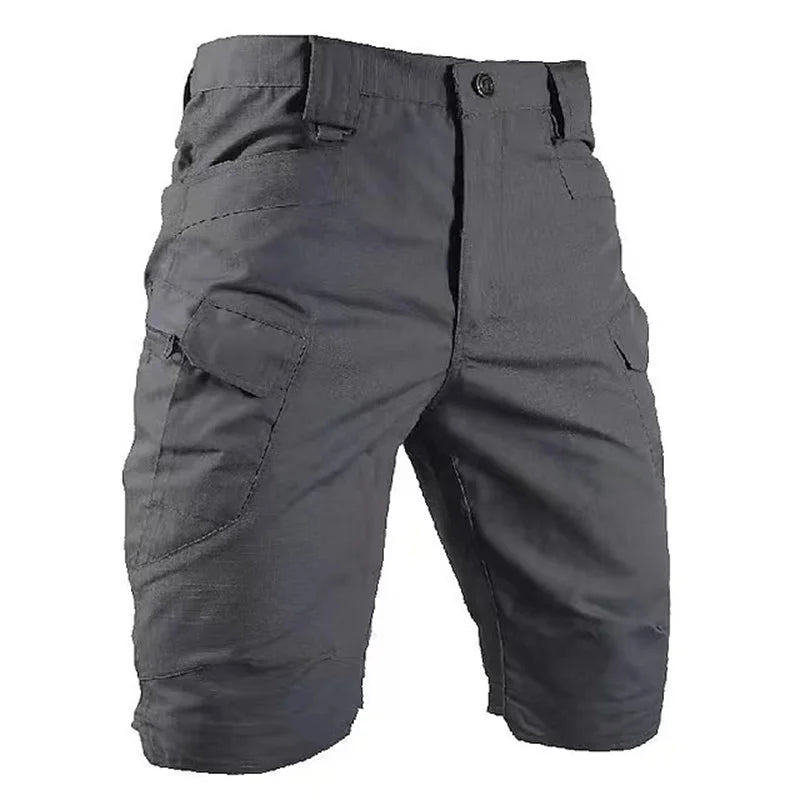 Short cargo tactique résistant avec poches – Vêtements d'extérieur pour homme