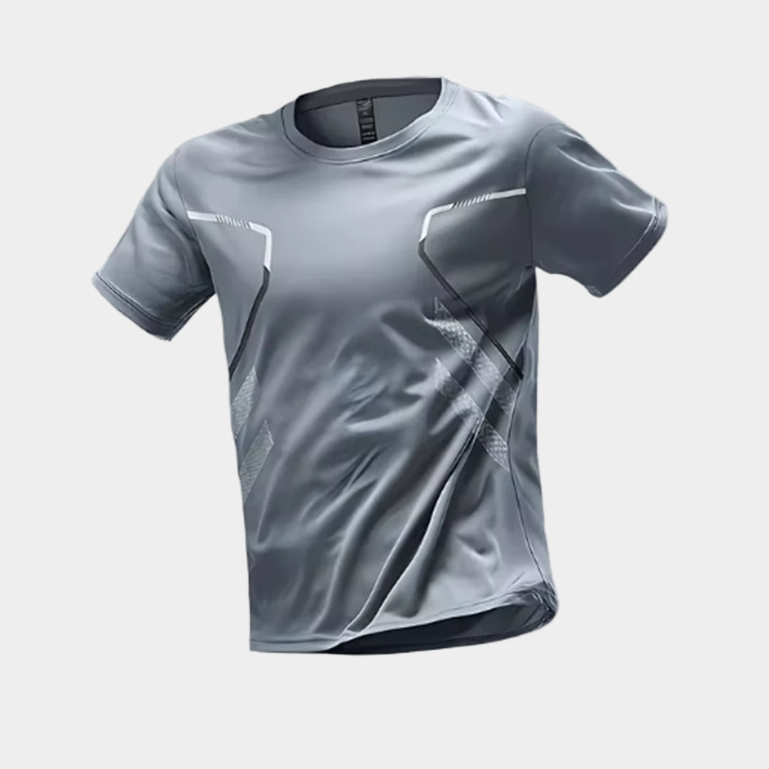 T-shirt de sport respirant à séchage rapide – Vêtements de course performants