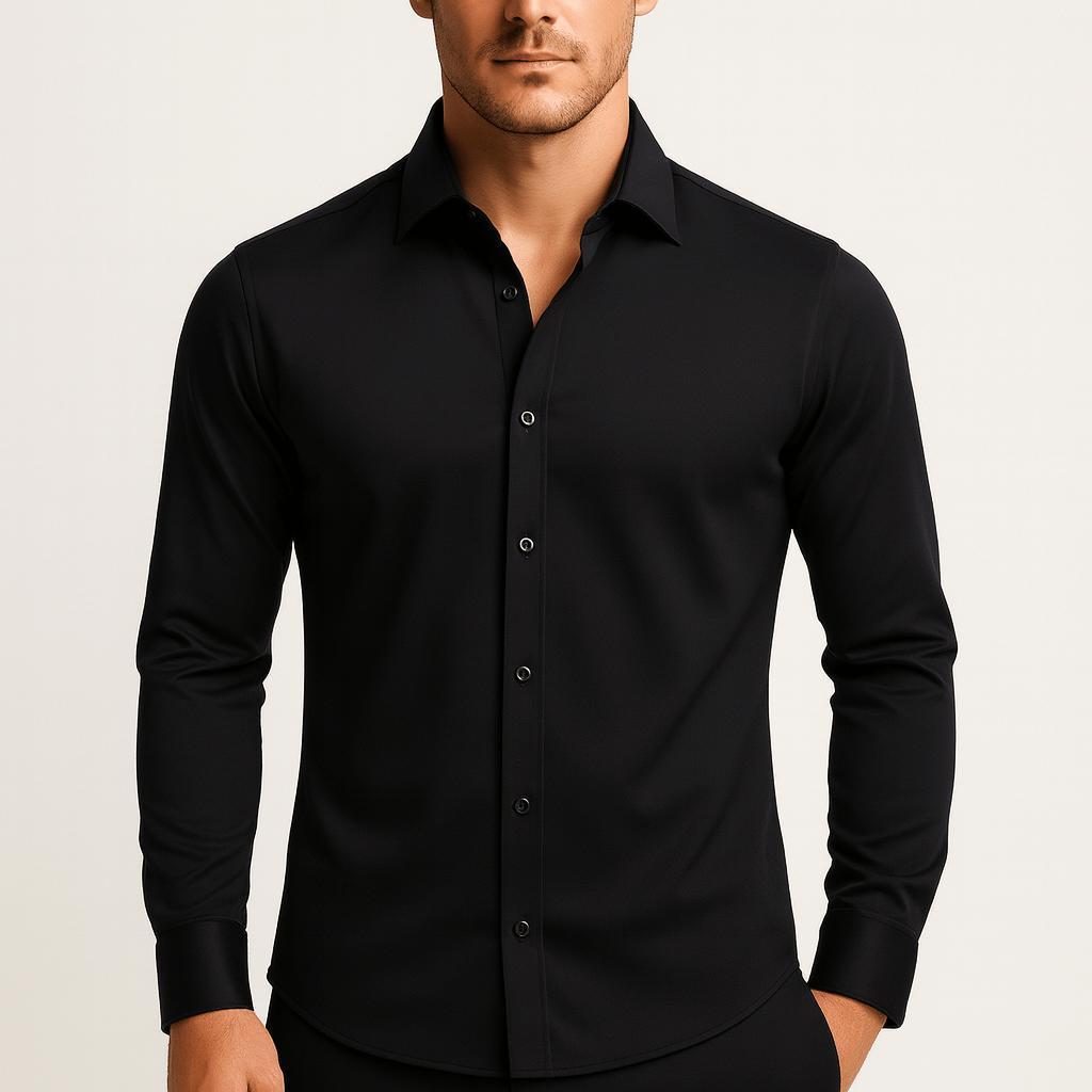 Solvsvanen | Chemise habillée extensible et infroissable
