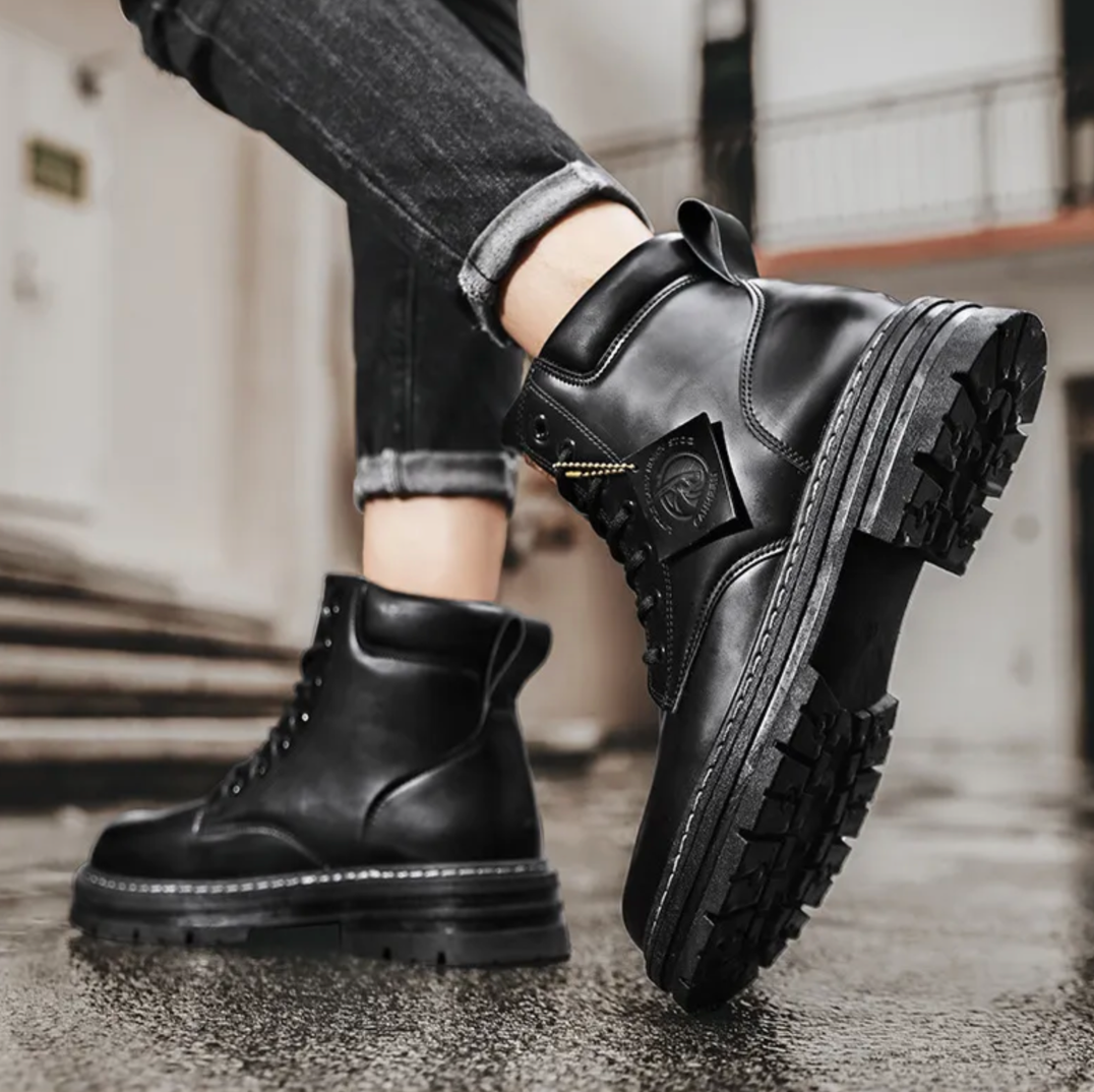 Philippe | Bottes confortables à lacets pour hommes - 7