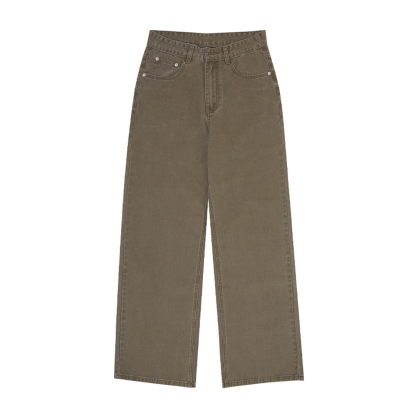 Pantalon droit ample et décontracté pour homme - Coupe décontractée