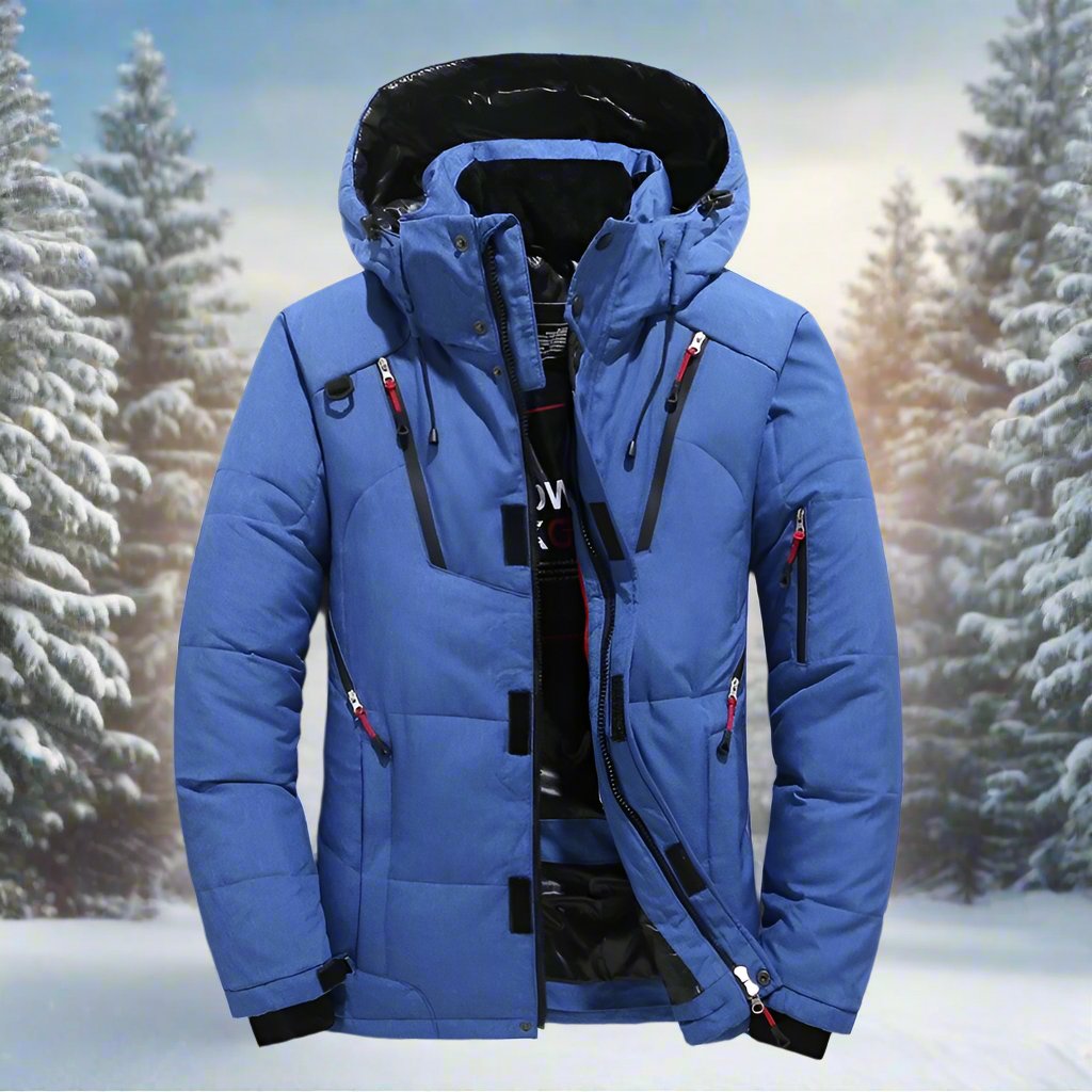 Veste d'hiver | Matelassée, capuche réglable, poches zippées 2