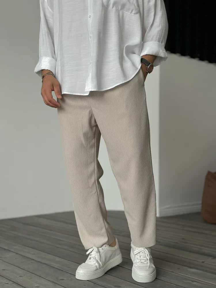 Victorien - Pantalon doux et luxueux pour homme, alliant confort et élégance
