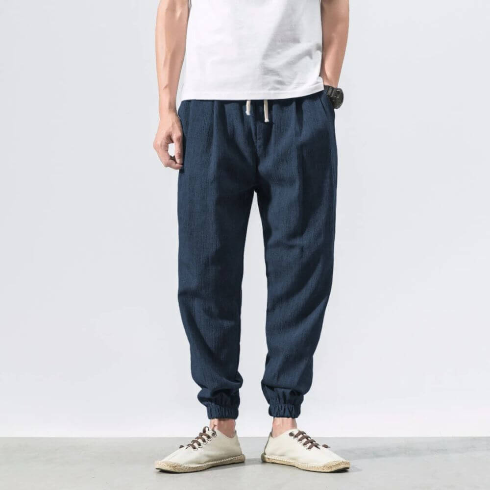 Pantalon confort japonais – Streetwear ample pour homme