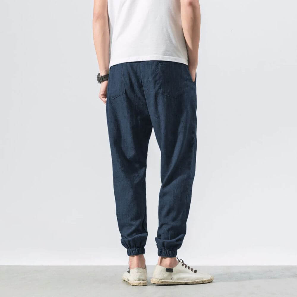 Pantalon confort japonais – Streetwear ample pour homme