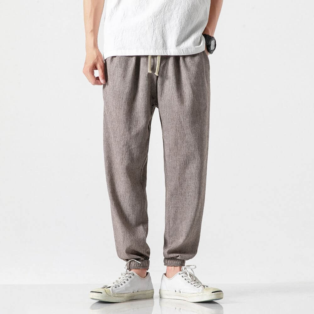 Pantalon confort japonais – Streetwear ample pour homme