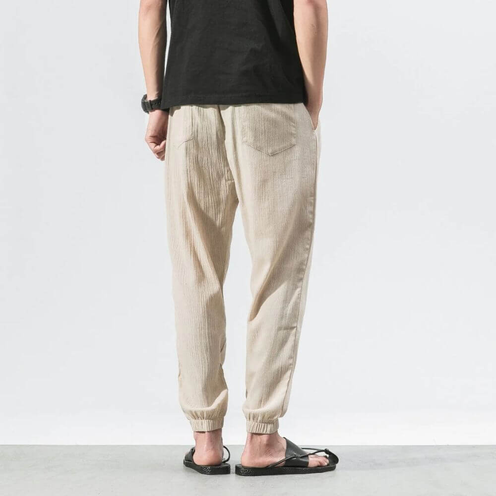 Pantalon confort japonais – Streetwear ample pour homme