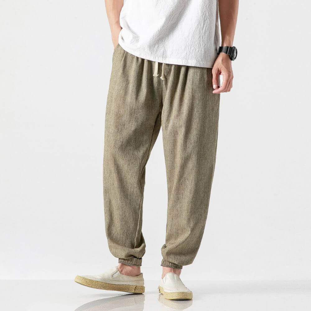 Pantalon confort japonais – Streetwear ample pour homme