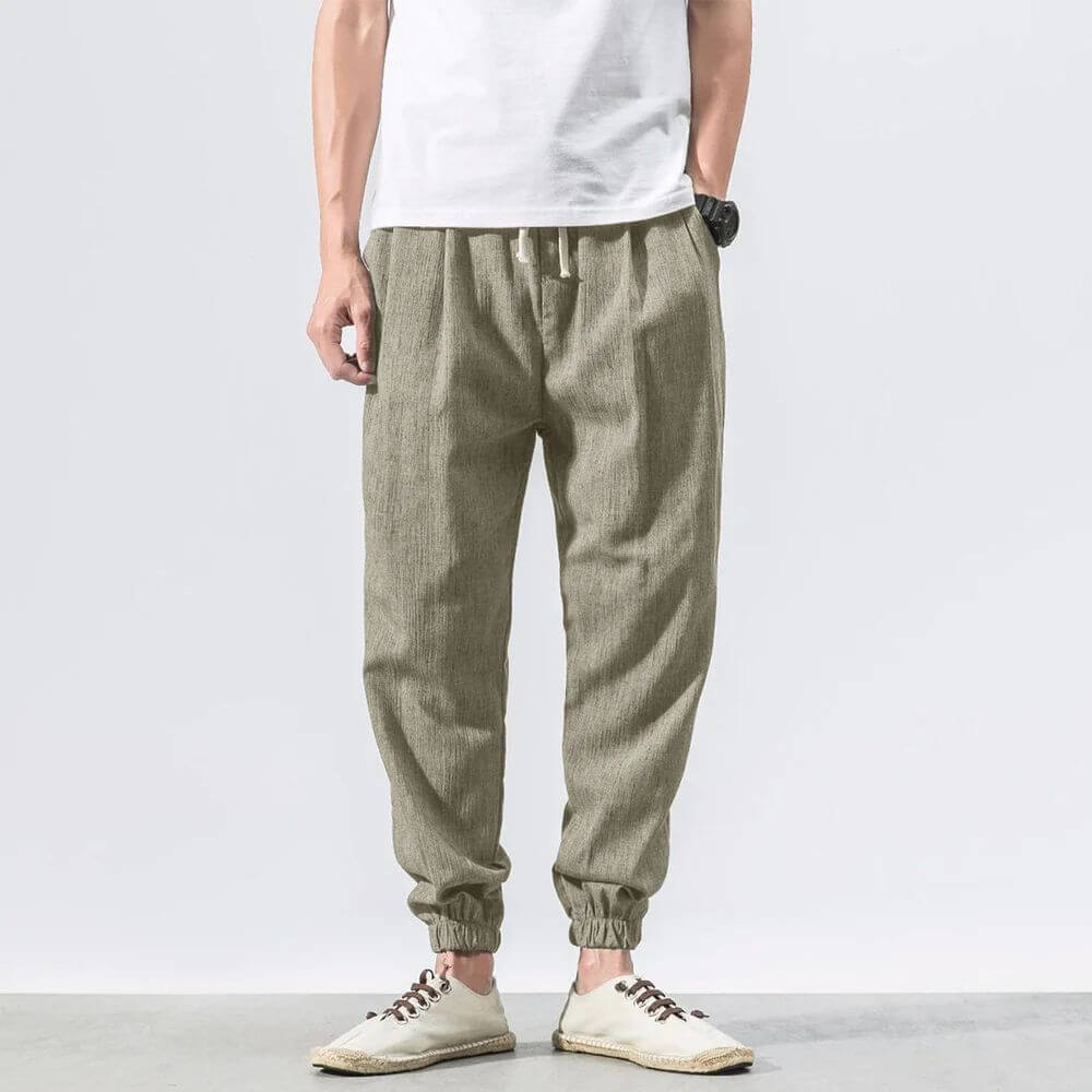 Pantalon confort japonais – Streetwear ample pour homme