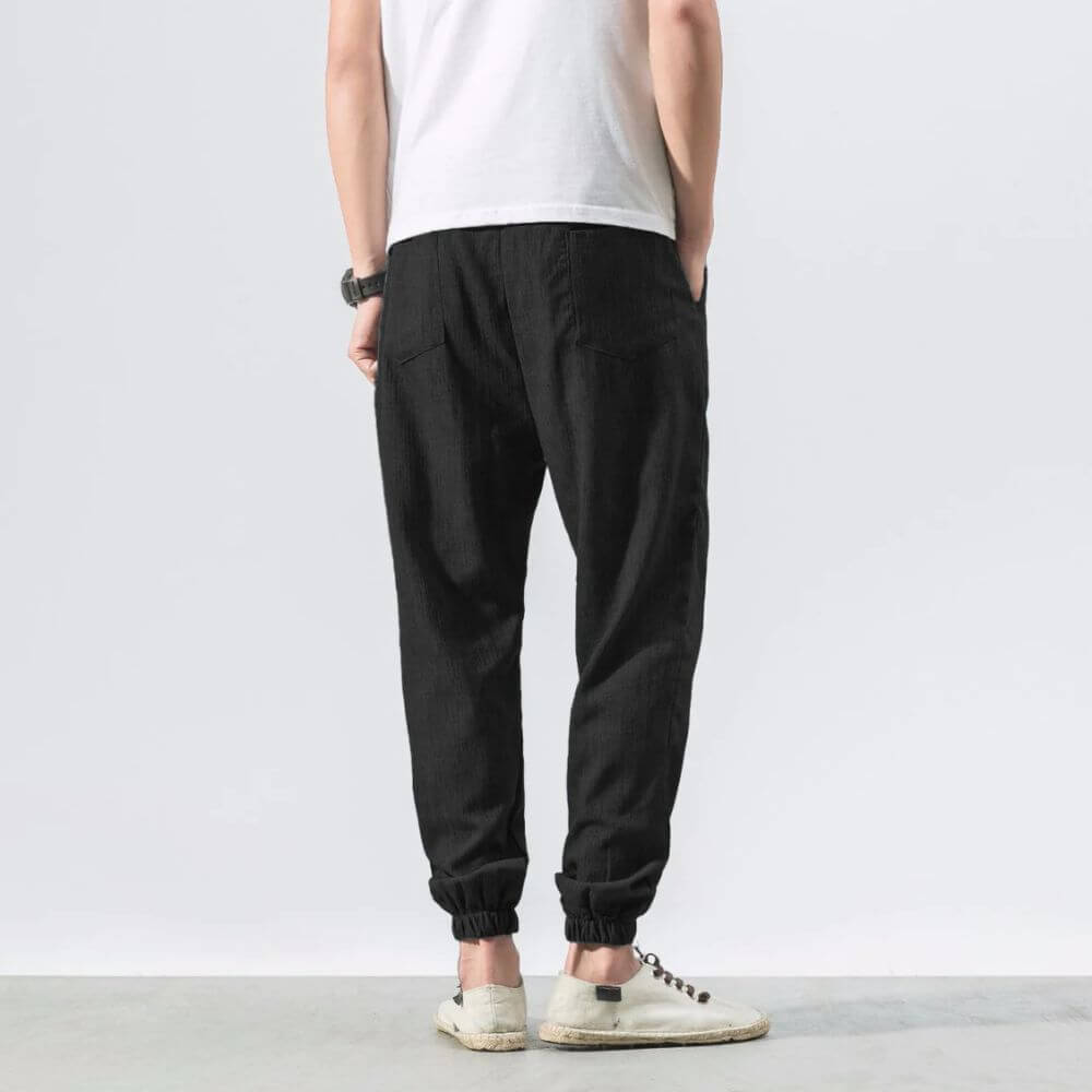 Pantalon confort japonais – Streetwear ample pour homme