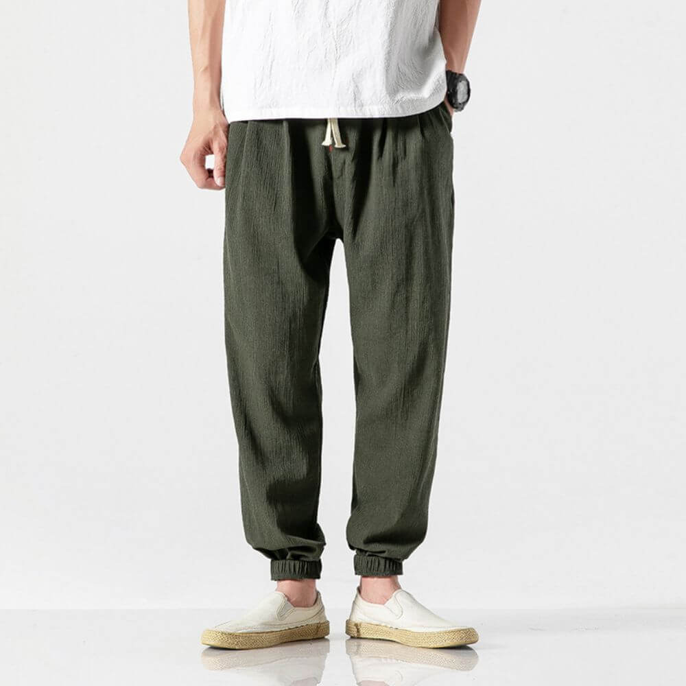 Pantalon confort japonais – Streetwear ample pour homme