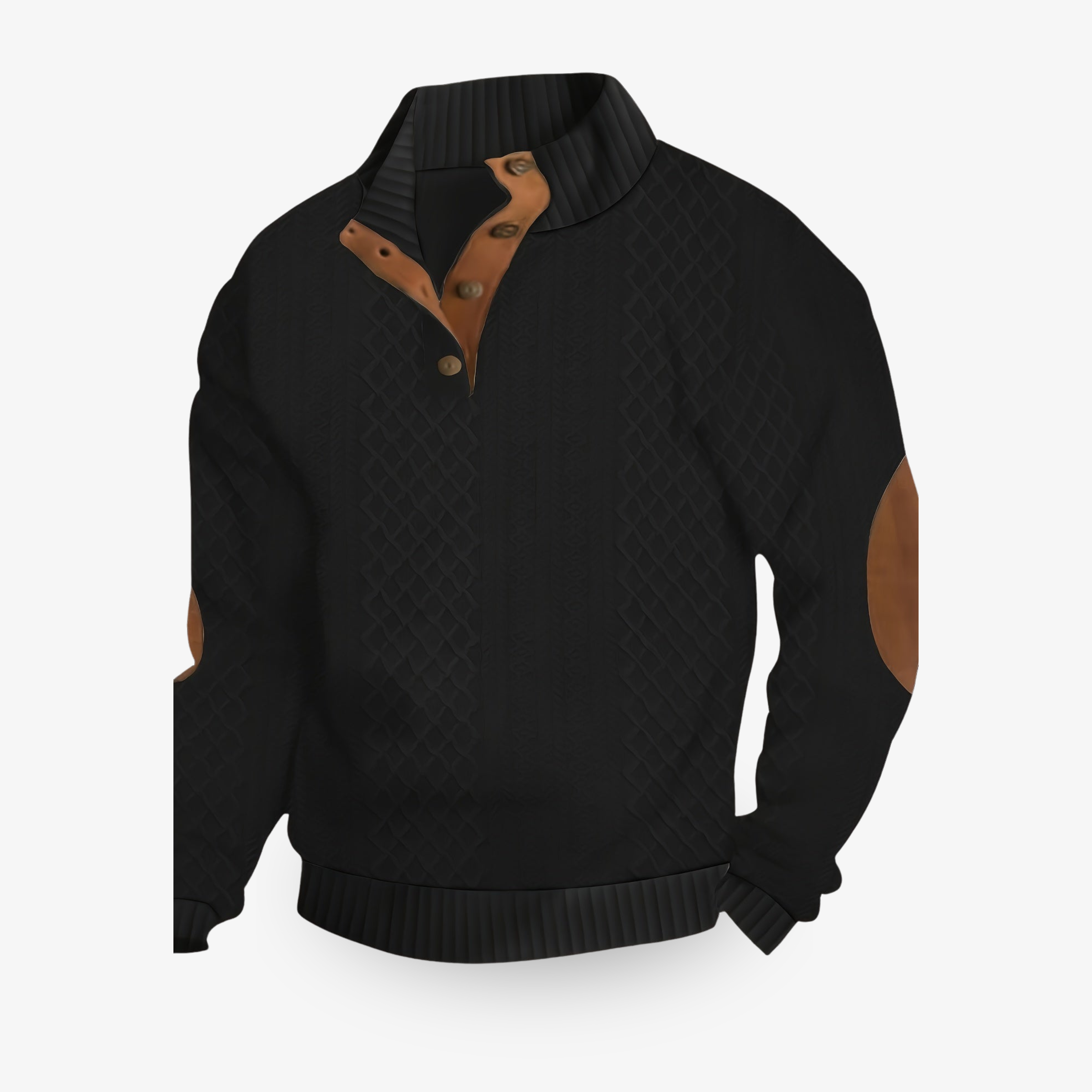 Zacharie - Pull chaud et doux pour hommes, idéal pour affronter l'hiver avec confort