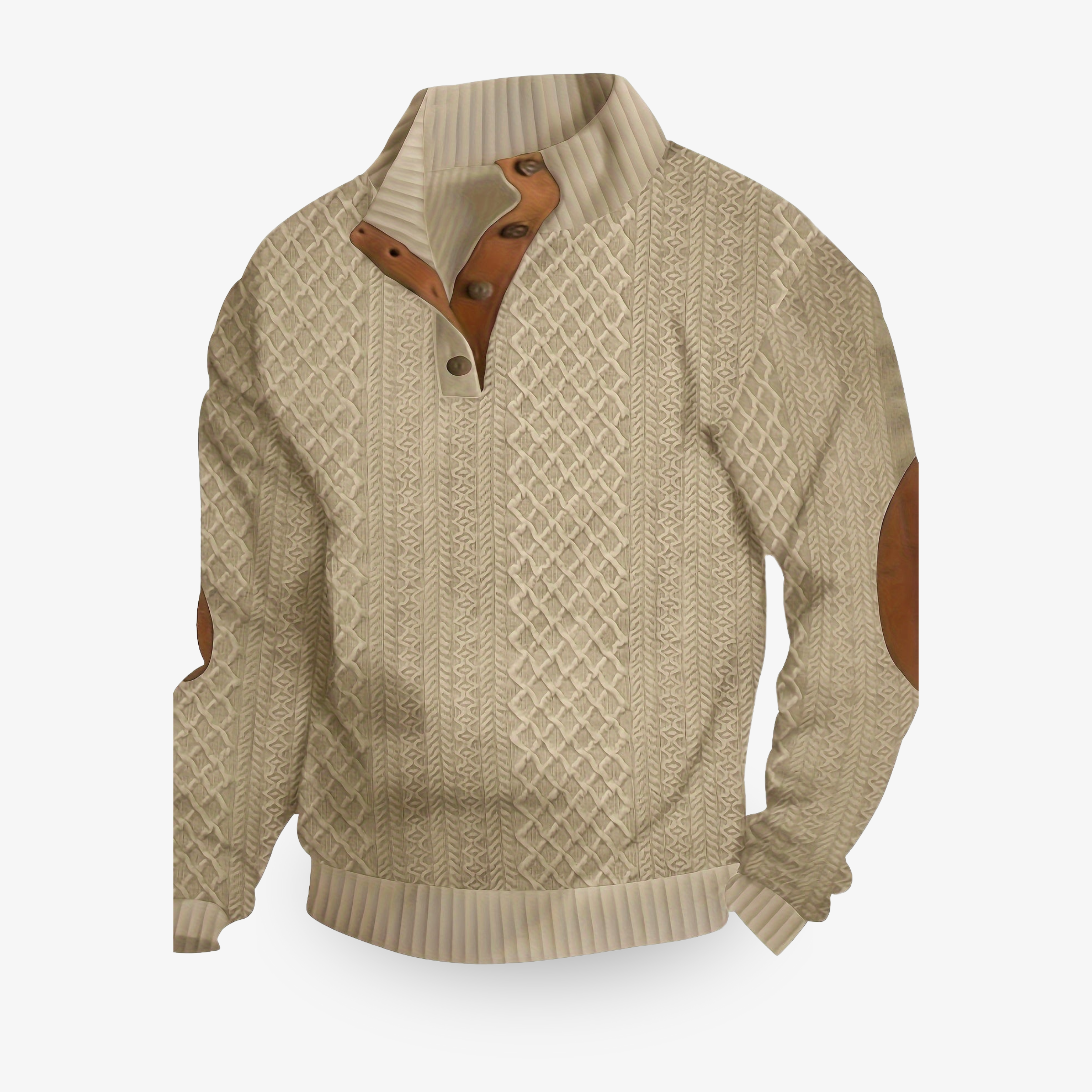 Zacharie - Pull chaud et doux pour hommes, idéal pour affronter l'hiver avec confort
