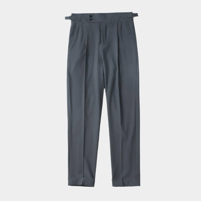 Pantalon slim fit pour homme – Style business décontracté moderne