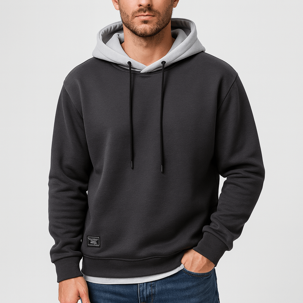 Solvsvanen | Sweat à capuche classique doux avec poches