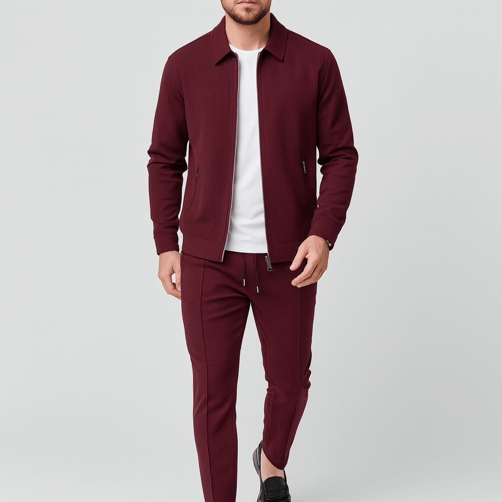 Solvsvanen | Ensemble survêtement en mélange coton-polyester