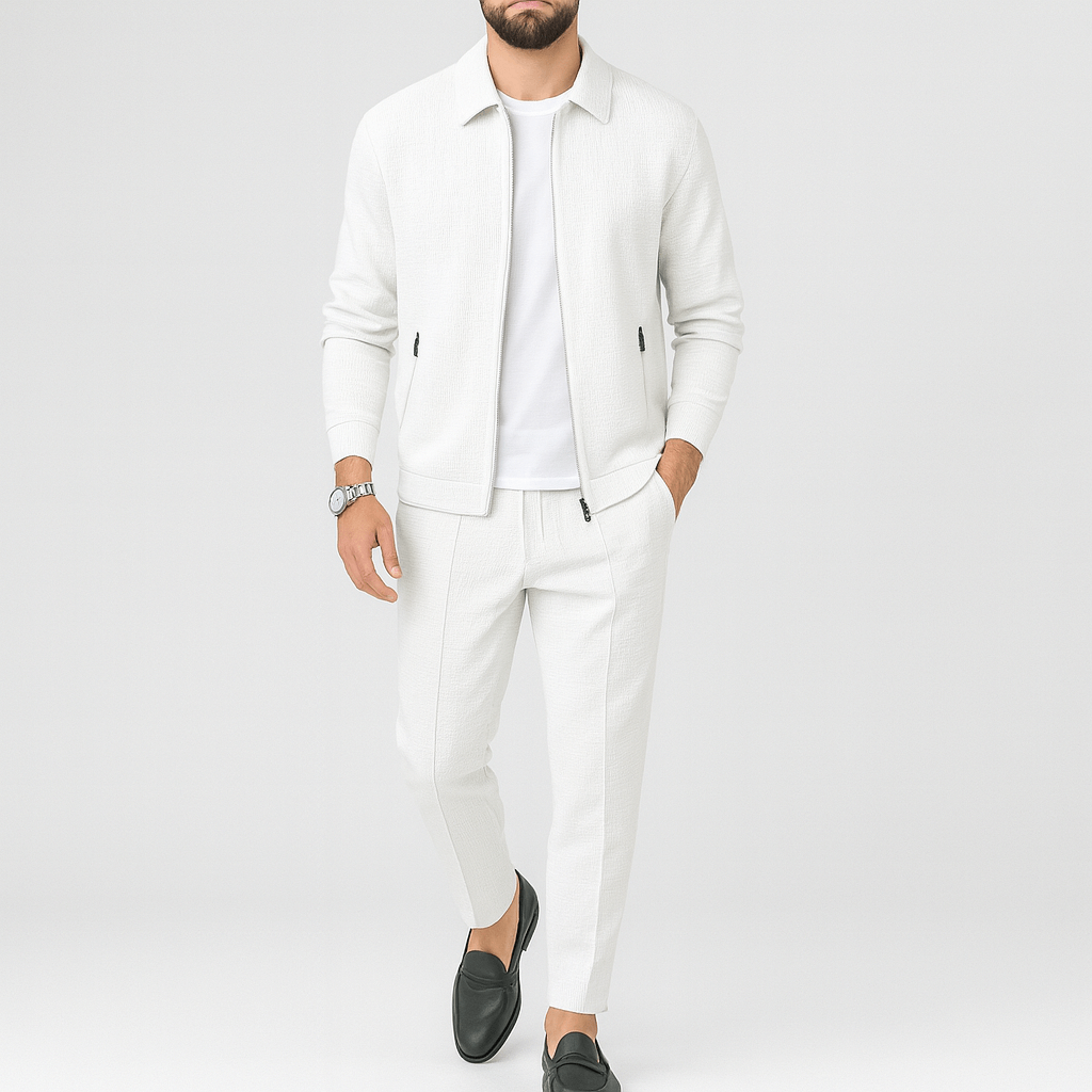 Solvsvanen | Ensemble survêtement en mélange coton-polyester