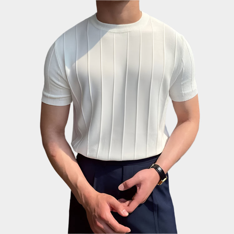 T-shirt esthétique Old Money – Élégance intemporelle pour homme