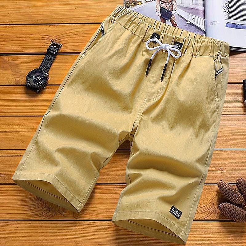Short d'été ample et décontracté pour homme, taille élastique, séchage rapide